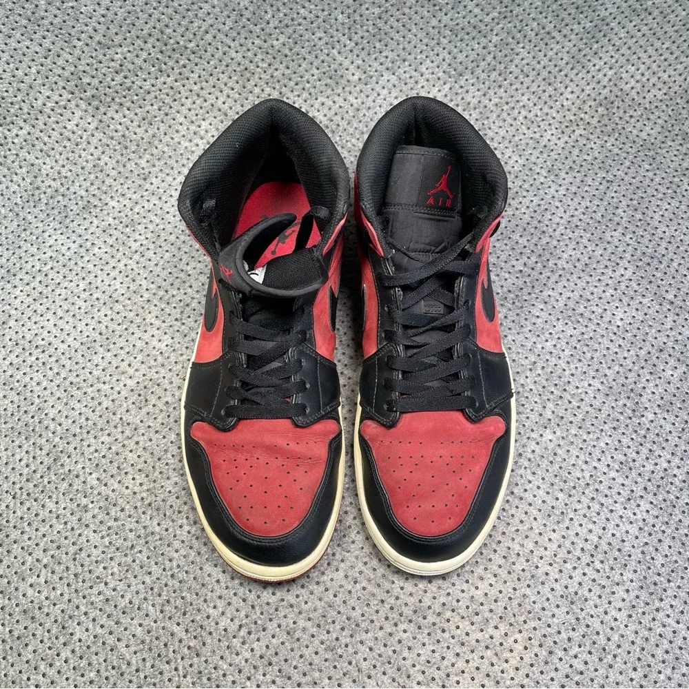 Nike Air Jordan 1 Mid Reverse Banned Shoes Size 11.5 Men’s